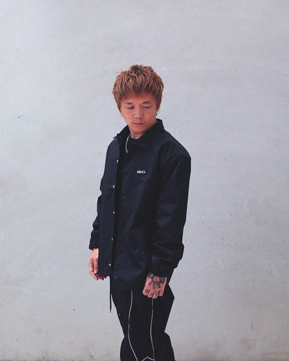 Nylon Coach Jacket ///