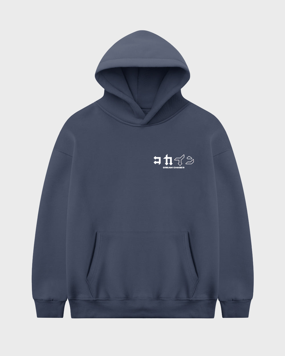 "Dream Chaser" Hoodie // Navy Denim