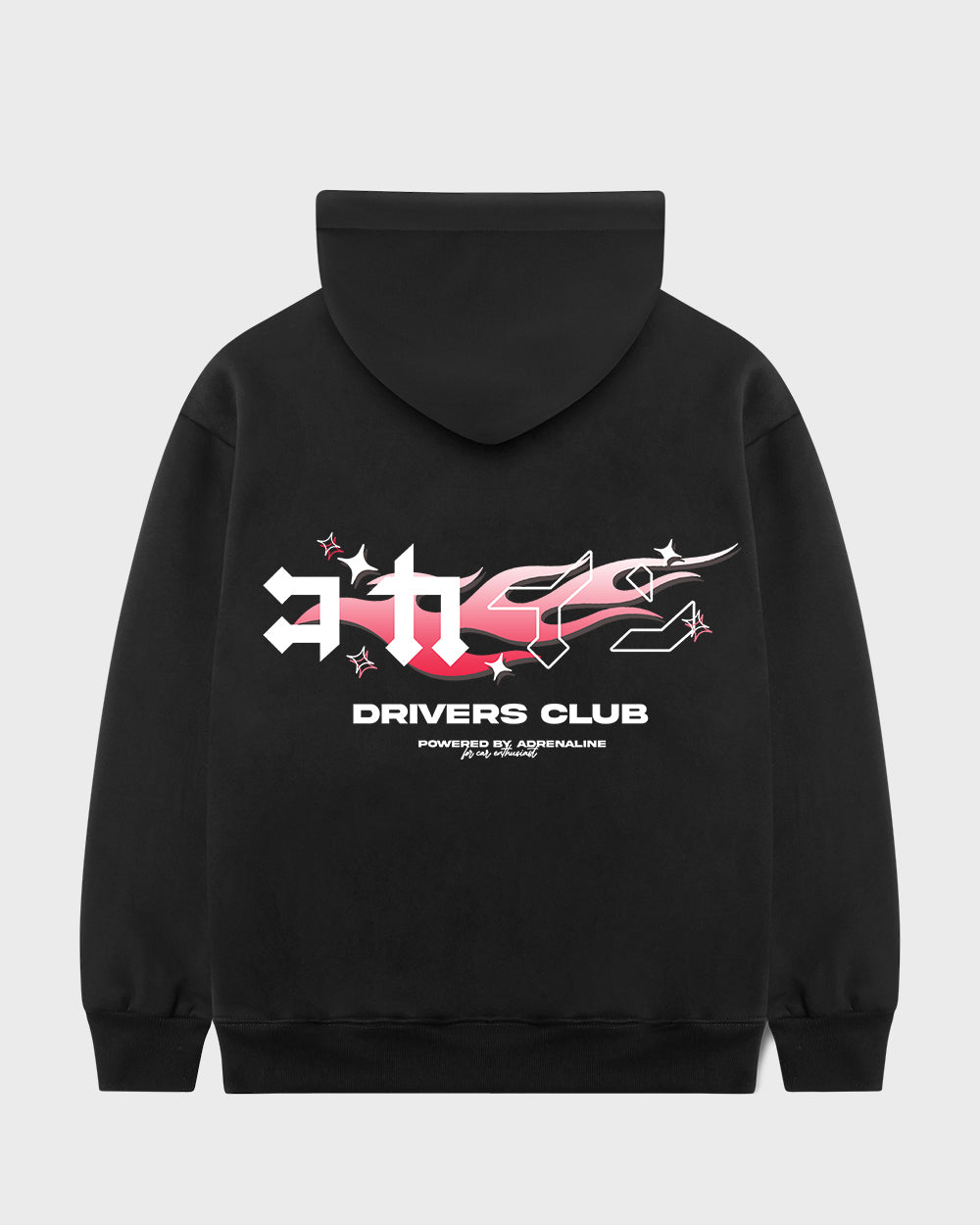 "Drivers Club" Hoodie // BLACK