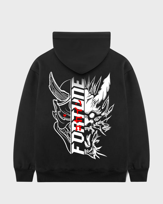 Fortune Gxng x KOKAINE "Collab" Hoodie // BLACK