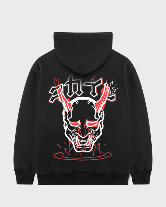 "Hand-ya" Hoodie // BLACK
