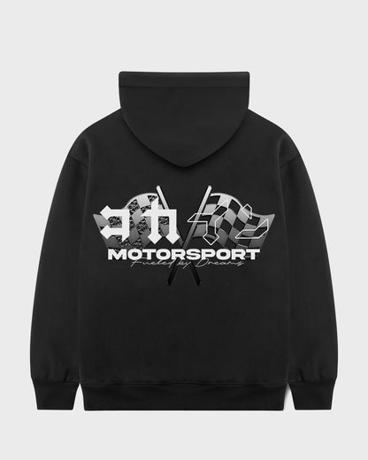 "Motorsport" Hoodie // BLACK