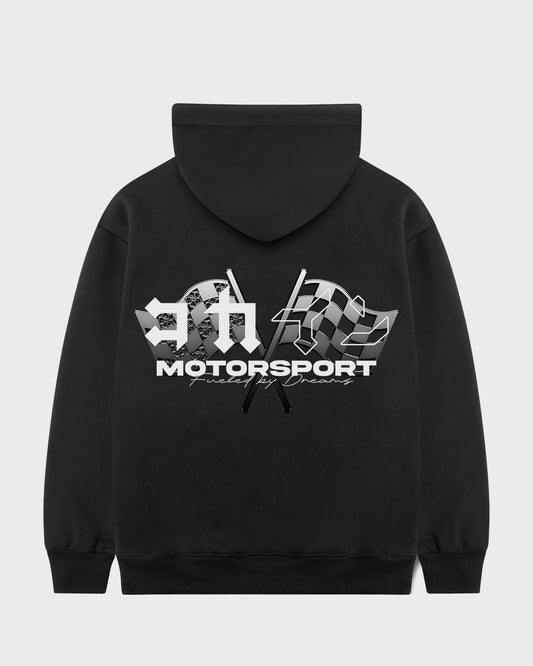 "Motorsport" Hoodie // BLACK
