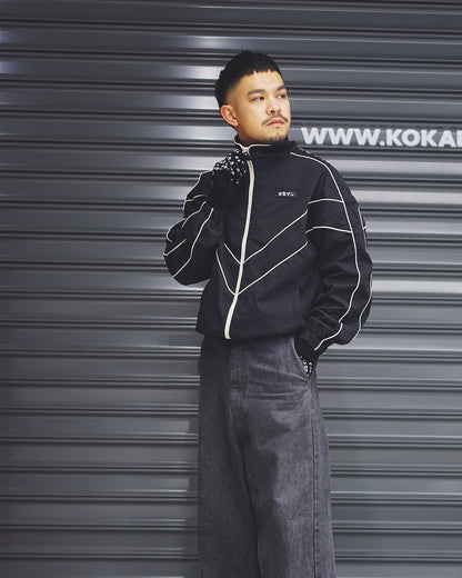 Piping Logo Jacket ///