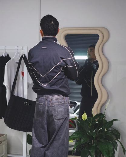 Piping Logo Jacket ///