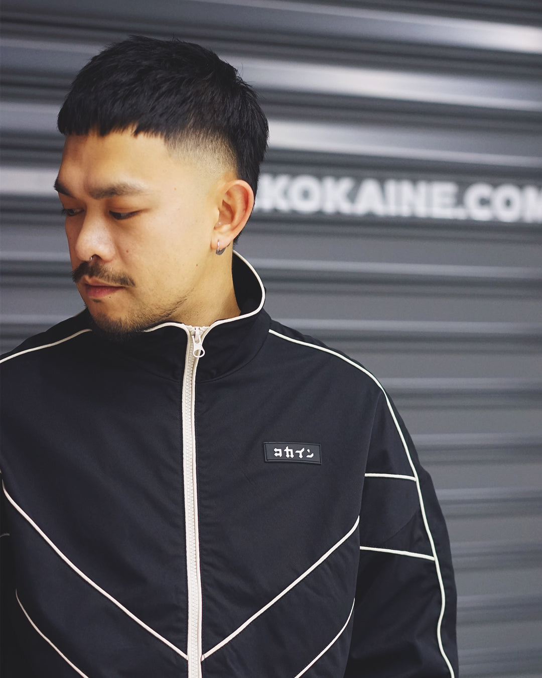 Piping Logo Jacket ///