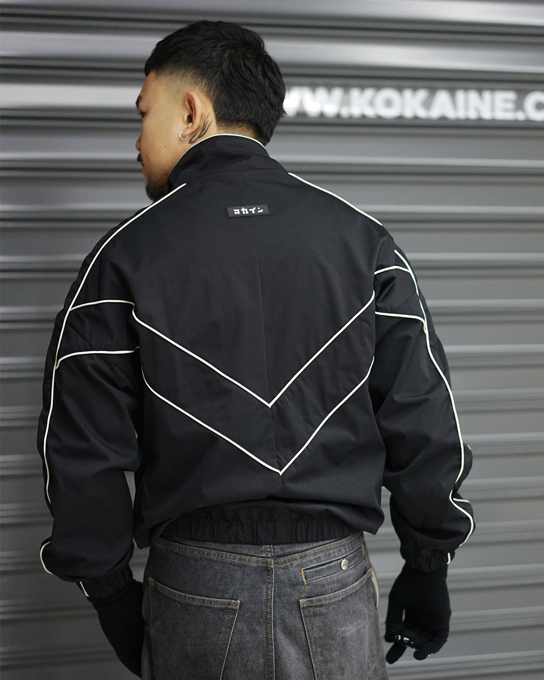 Piping Logo Jacket ///