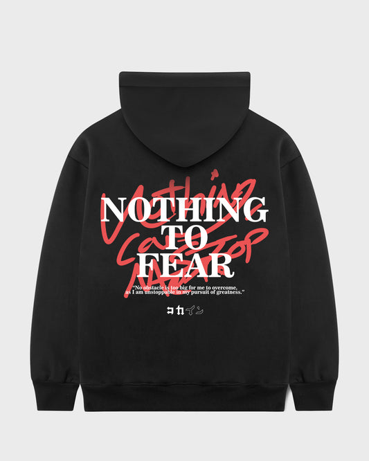 "Nothing To Fear" Hoodie // BLACK
