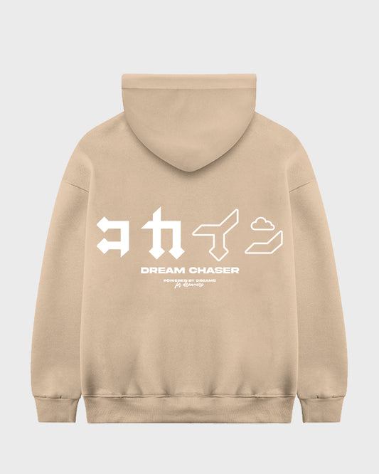 "Dream Chaser" Hoodie // CHAMPAGNE