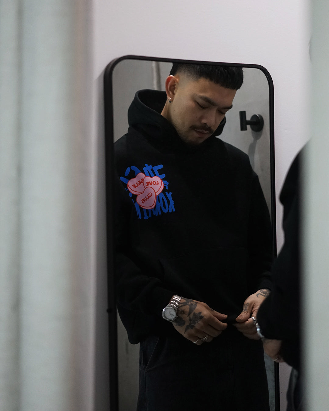 Self Love Club - Candy Hoodie // BLACK