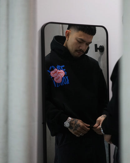 Self Love Club - Candy Hoodie // BLACK