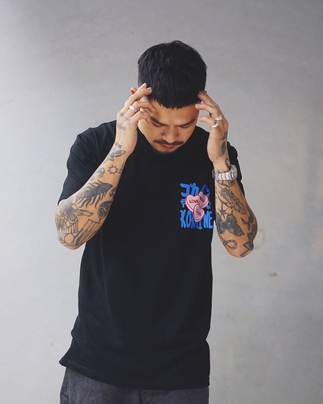 Self Love Club - Candy T Shirt // Black