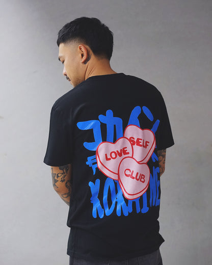 Self Love Club - Candy T Shirt // Black