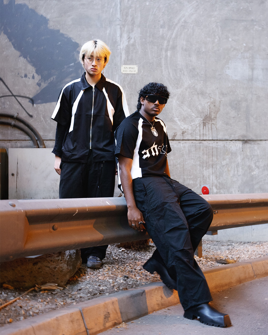 Cargo Wide Pants /// Black