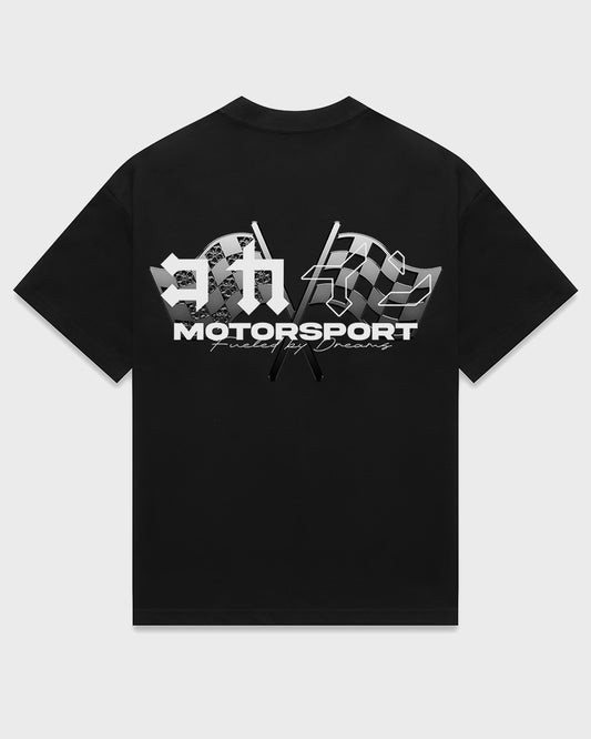 "Motorsport" T Shirt // Black