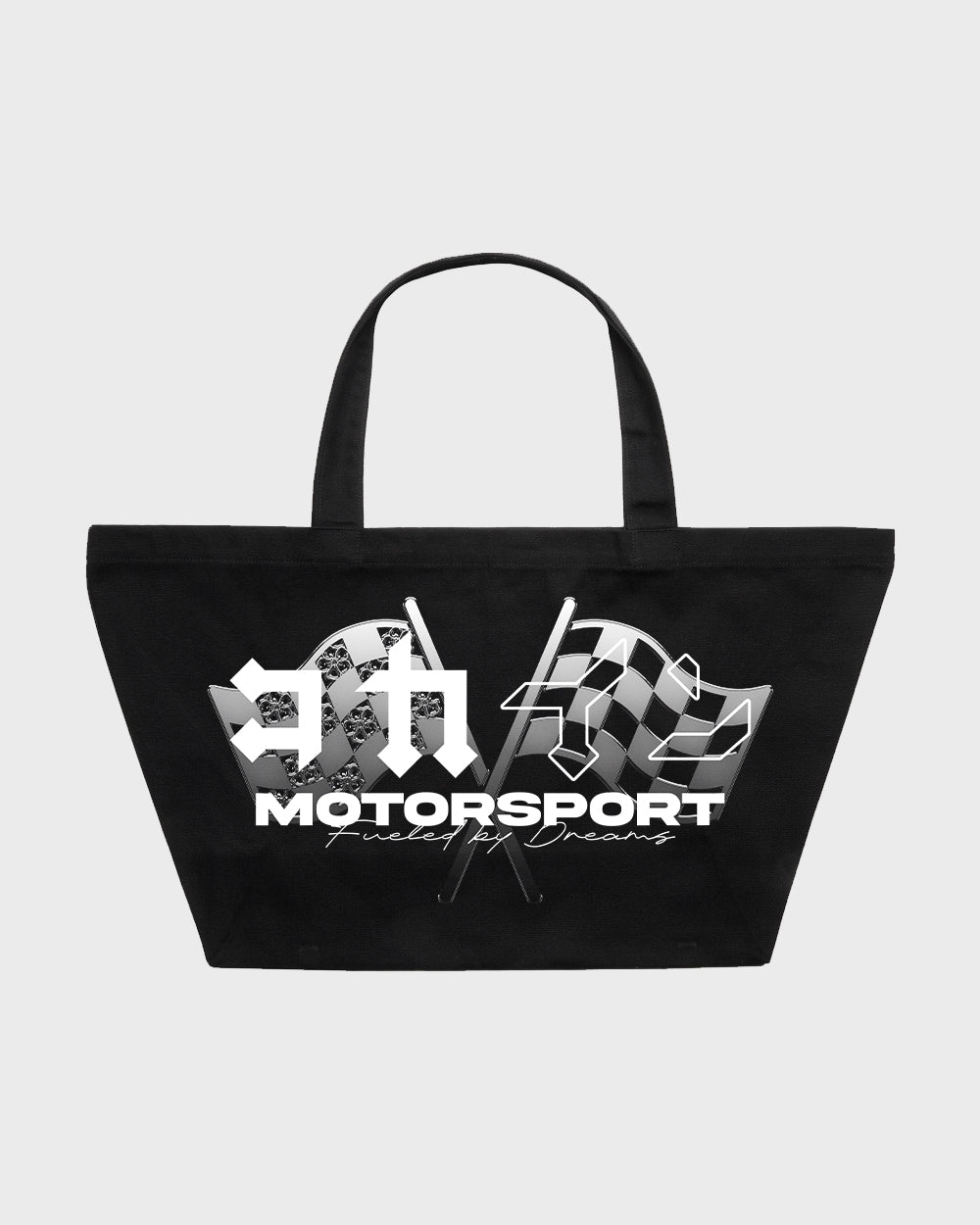 "Motorsport" Oversized Tote Bag ///