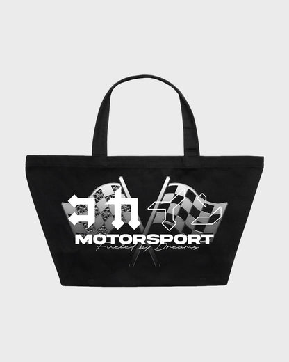"Motorsport" Oversized Tote Bag ///