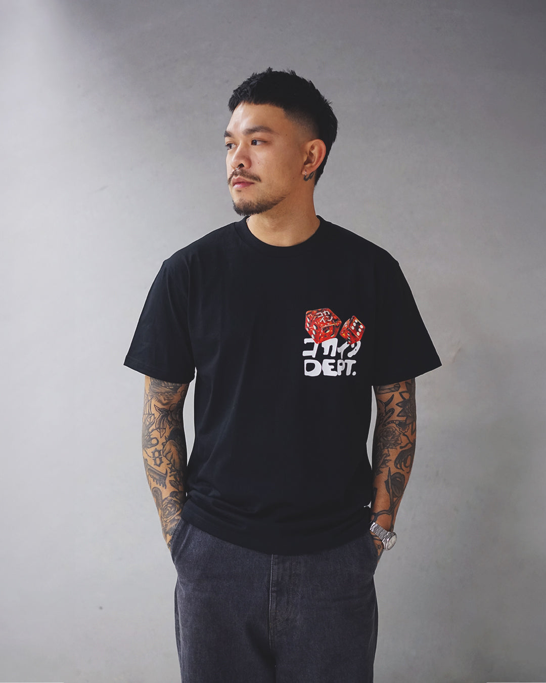Trust Is A Dangerous Game T Shirt // Black