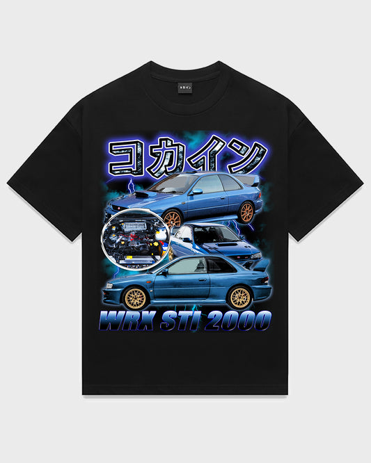 "WRX" Vintage T Shirt // Black