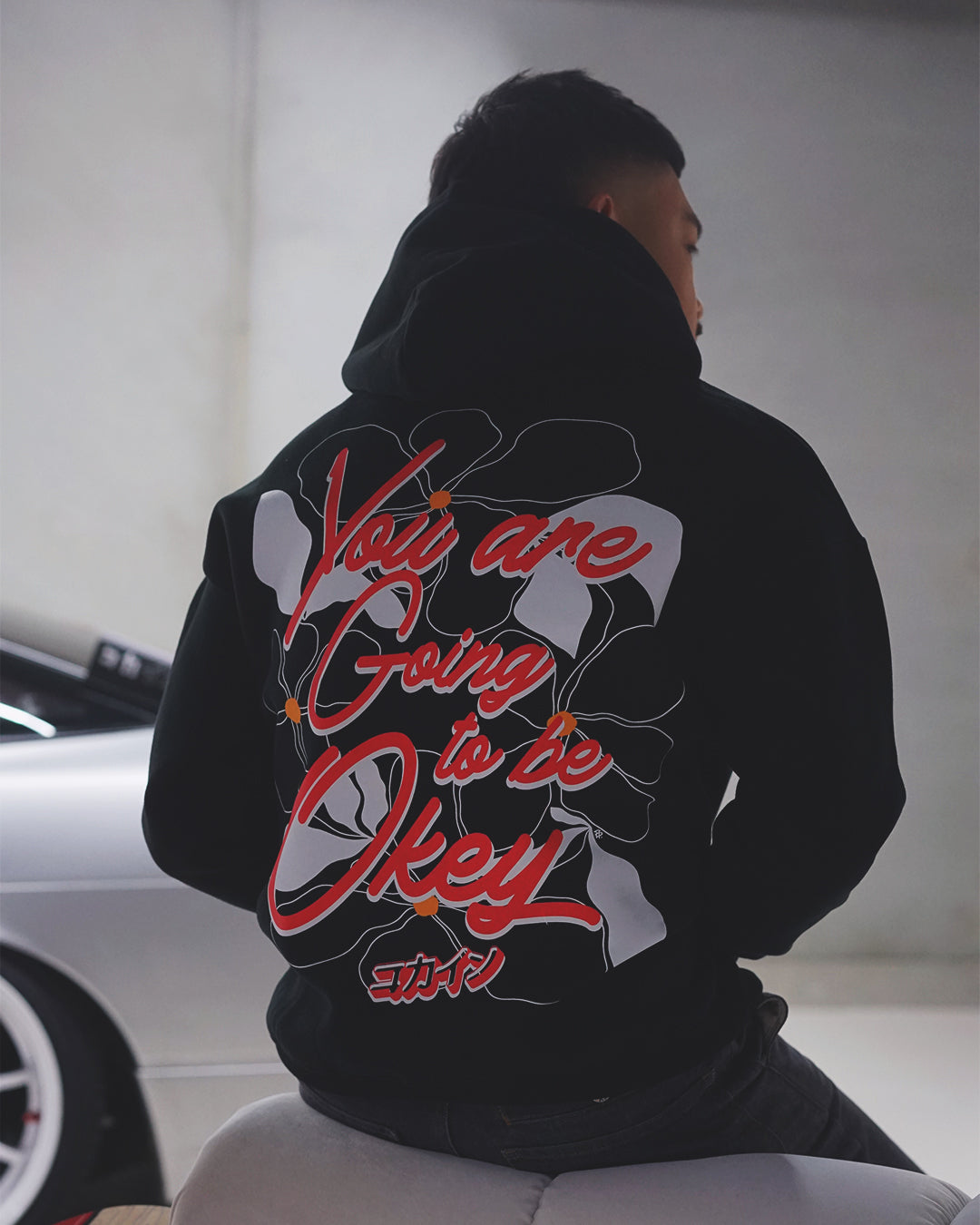 You Are Going To Be Okay Hoodie // BLACK