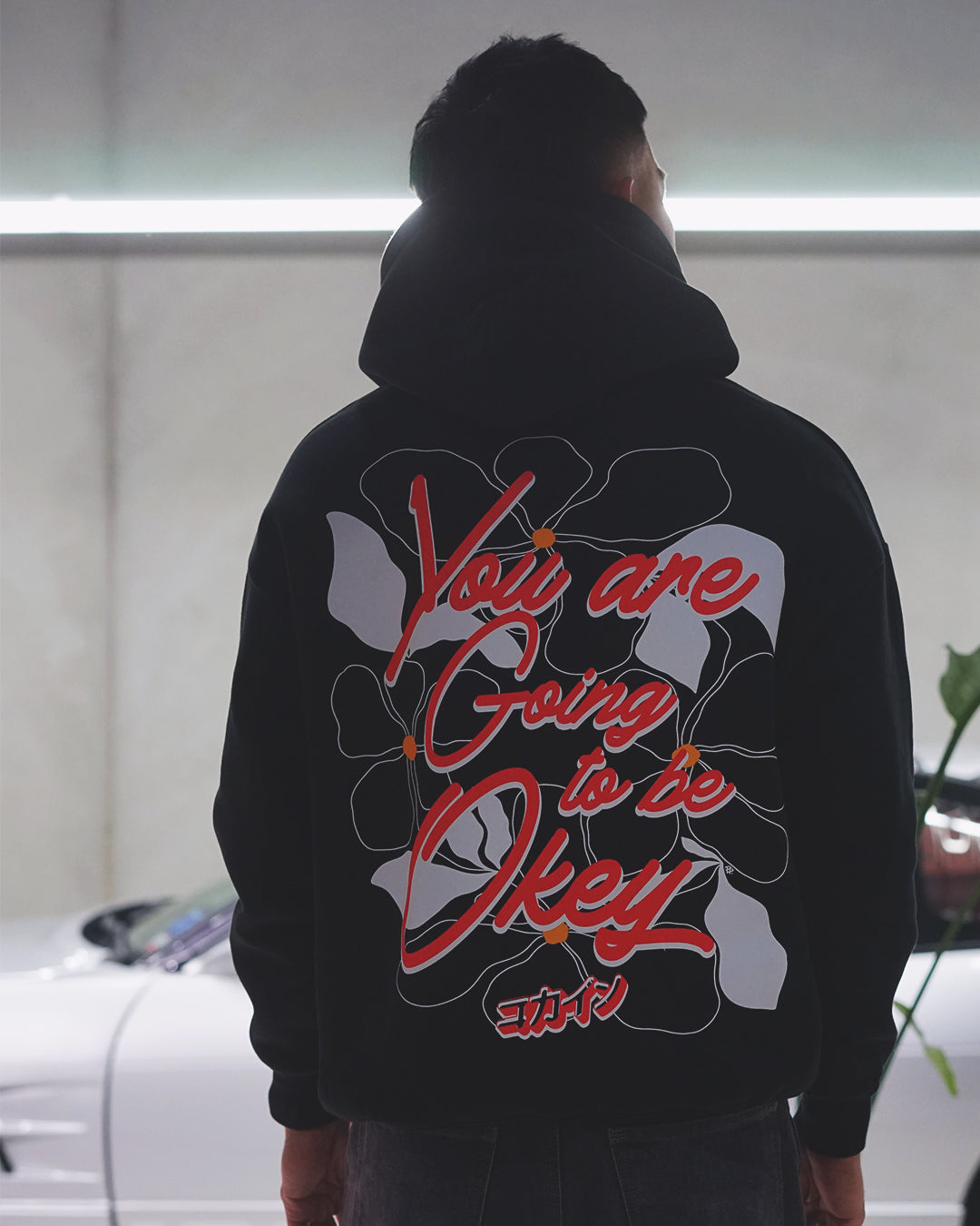 You Are Going To Be Okay Hoodie // BLACK