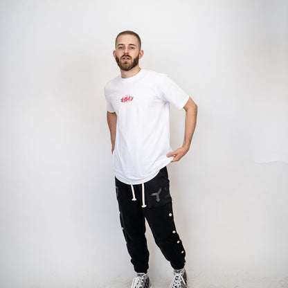 "Racer" T Shirt // White