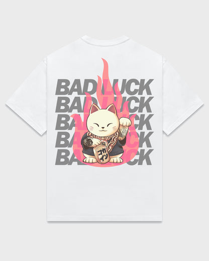 "Bad Luck" T Shirt // White