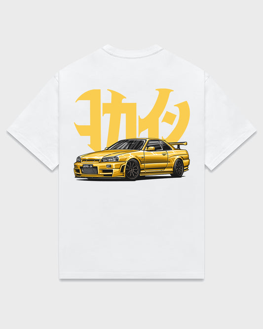 R34 @hypo_34 "Love Yours" T Shirt // White