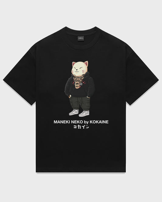 "Neko" by KOKAINE T Shirt // Black