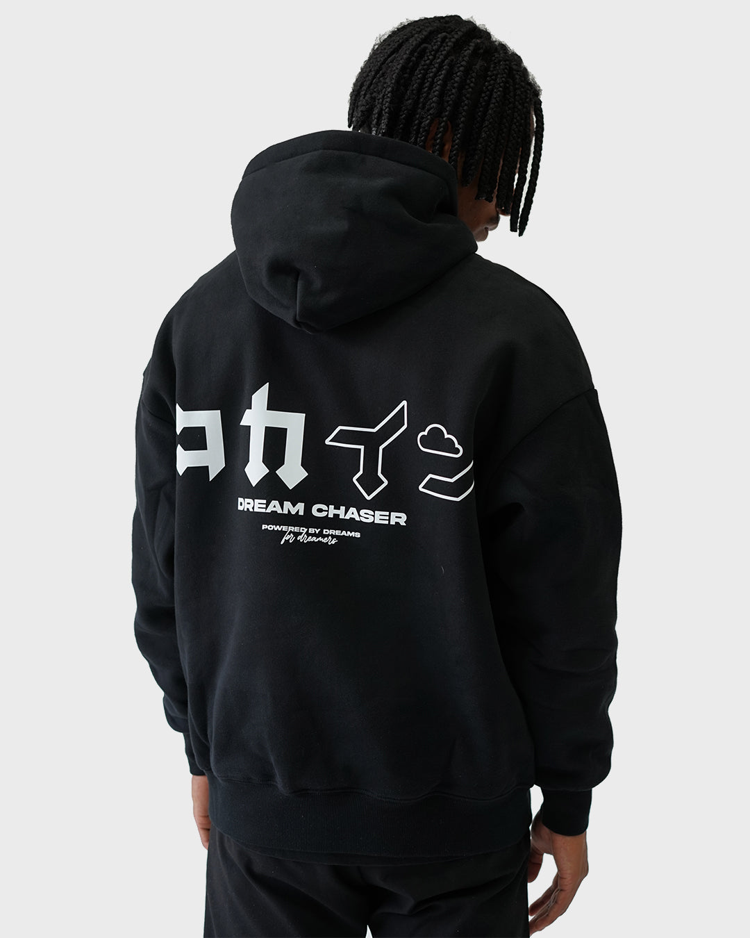 "Dream Chaser" Hoodie // BLACK