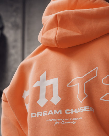 "Dream Chaser" Hoodie // PEACH