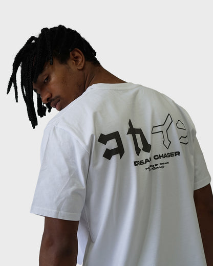 "Dream Chaser" T Shirt // White