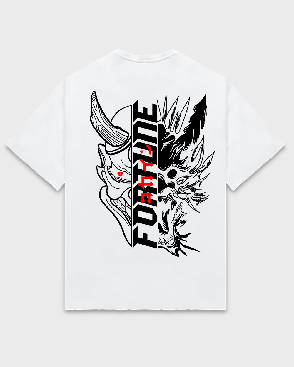 Fortune Gxng x KOKAINE "Collab" T Shirt // White