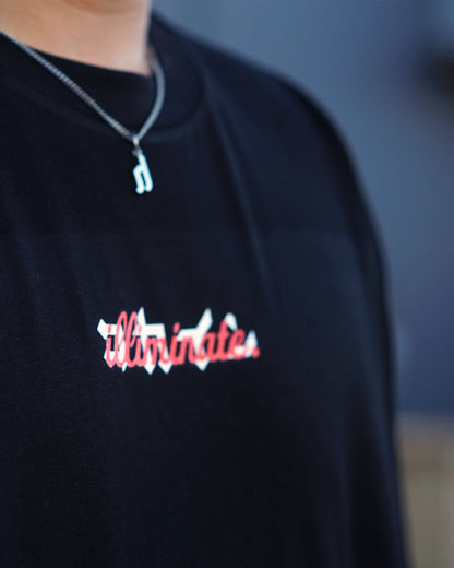 Illiminate x KOKAINE "POP UP" T Shirt // Black