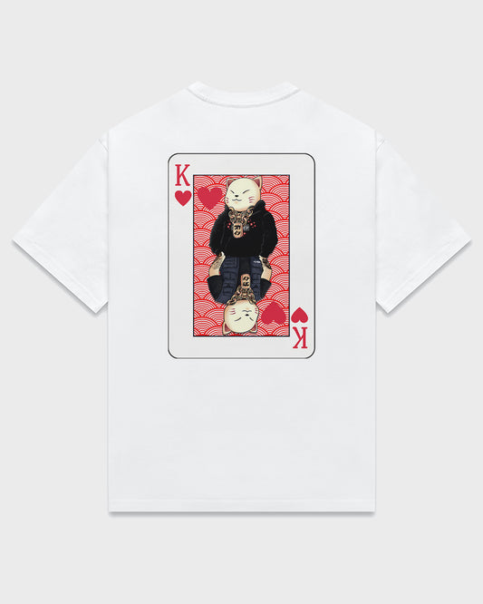 "K Love" T Shirt // White