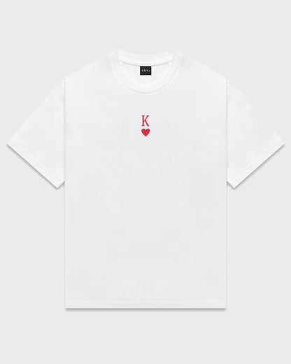 "K Love" T Shirt // White