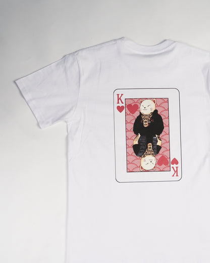 "K Love" T Shirt // White