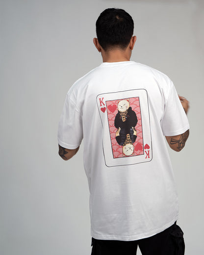 "K Love" T Shirt // White