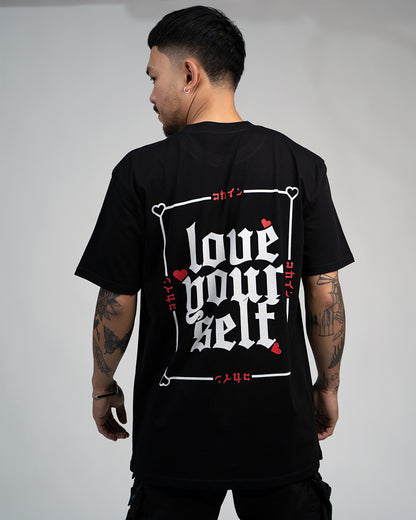 "Love Your Self" T Shirt // Black