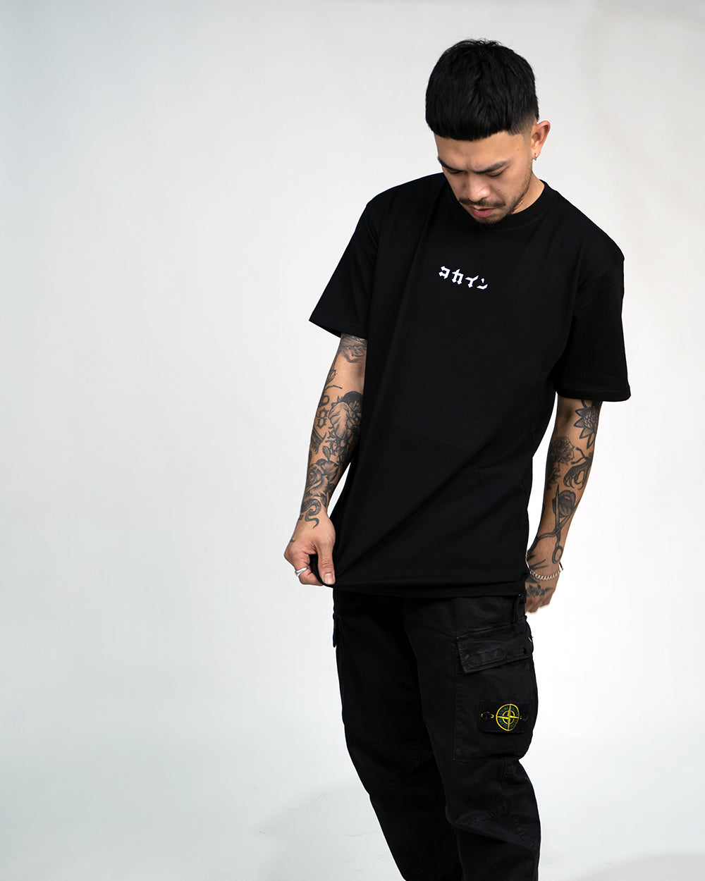 "LOGO" T Shirts PACK // Black & White