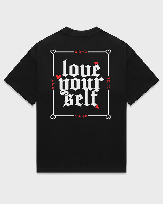 "Love Your Self" T Shirt // Black