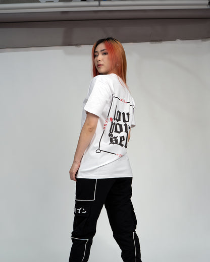 "Love Your Self" T Shirt // White