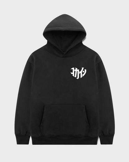 "Shinzo" LOGO Hoodie // BLACK