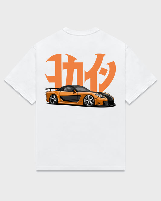 RX7 "Love Yours" T Shirt // White