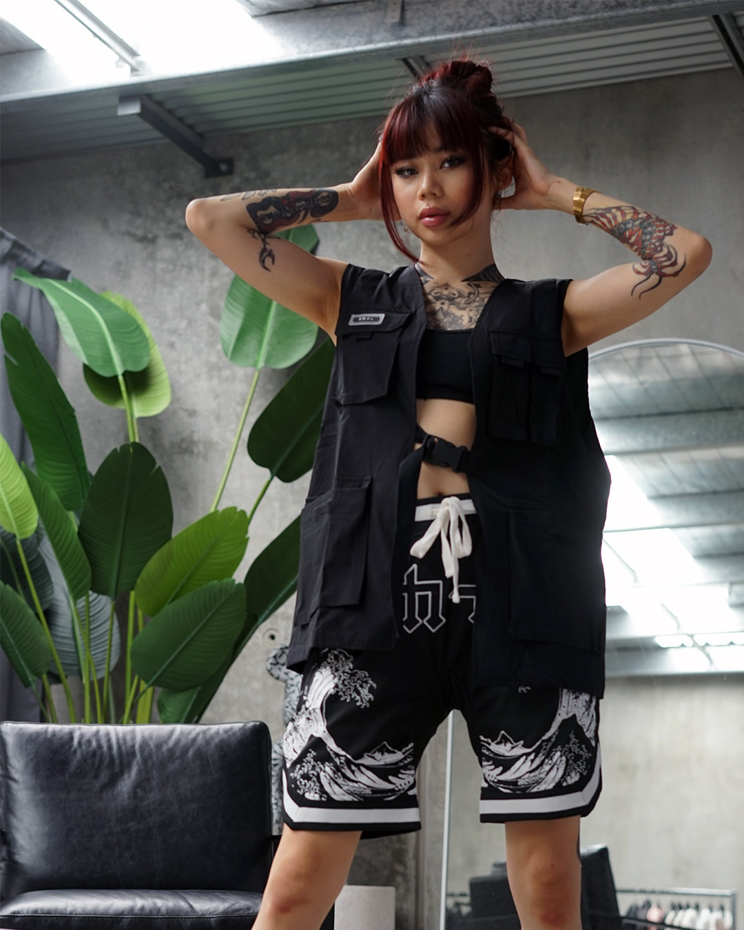 "Waves" Shorts ///