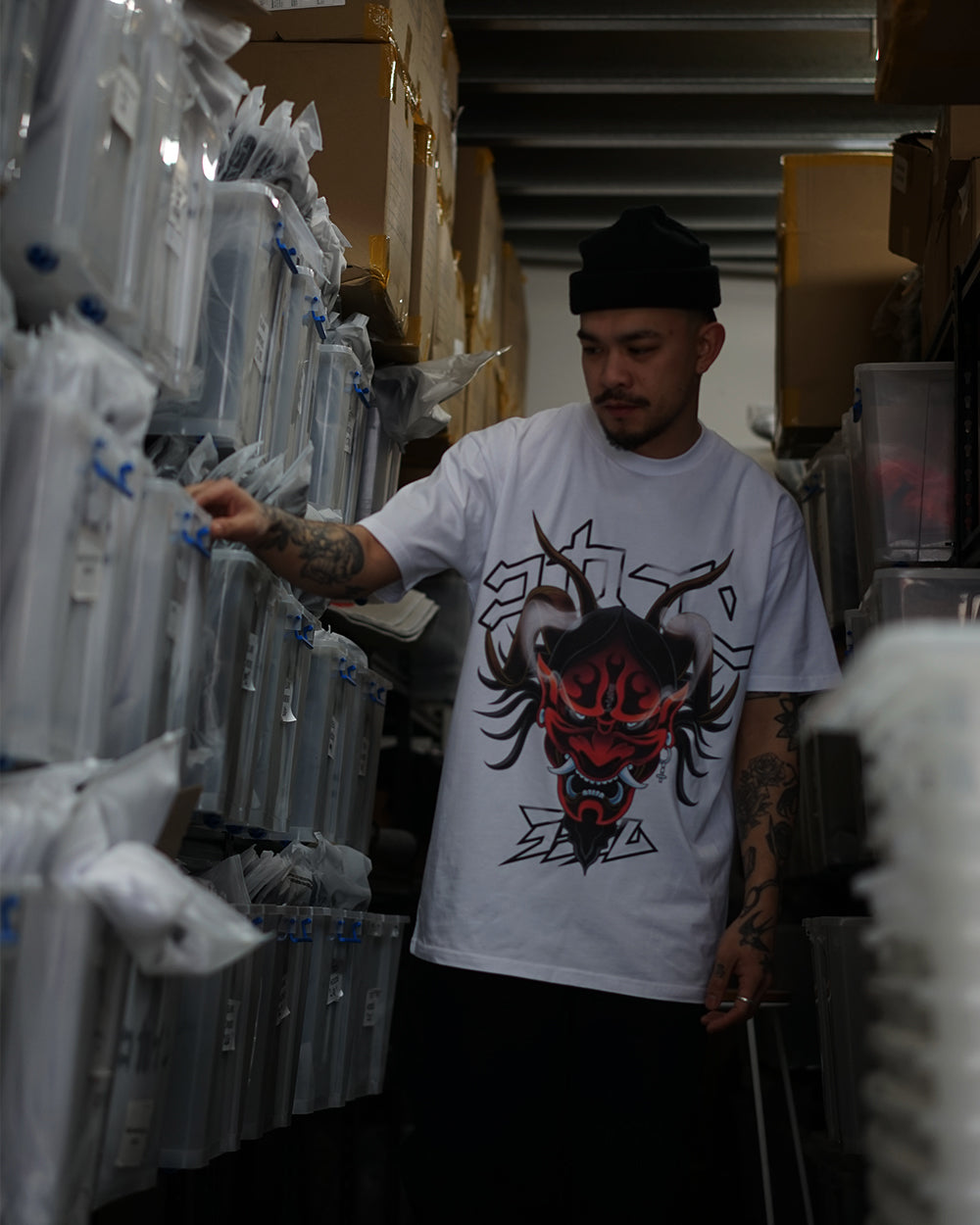 "Random" T Shirt // White