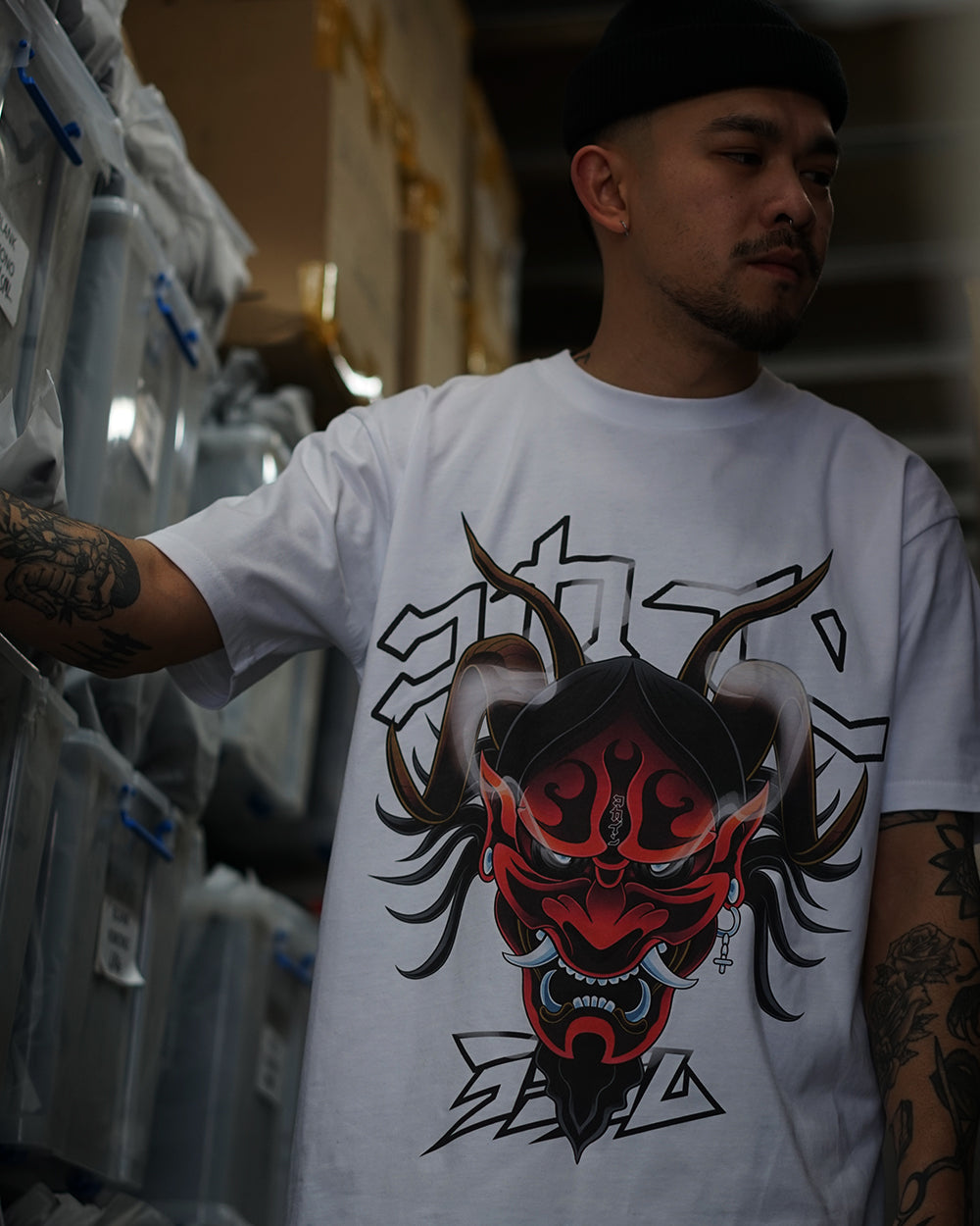 "Random" T Shirt // White