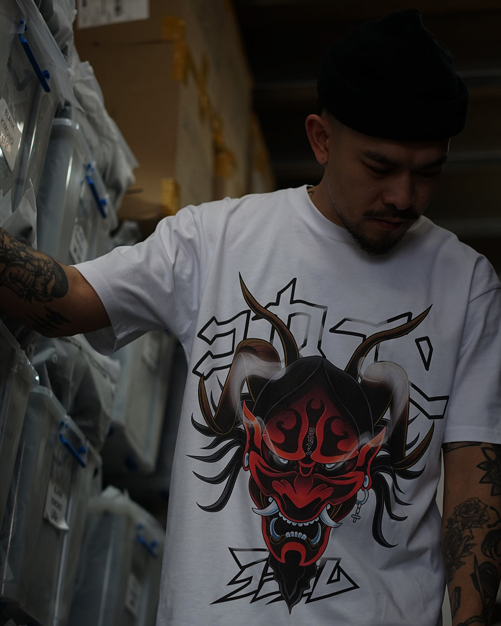 "Random" T Shirt // White