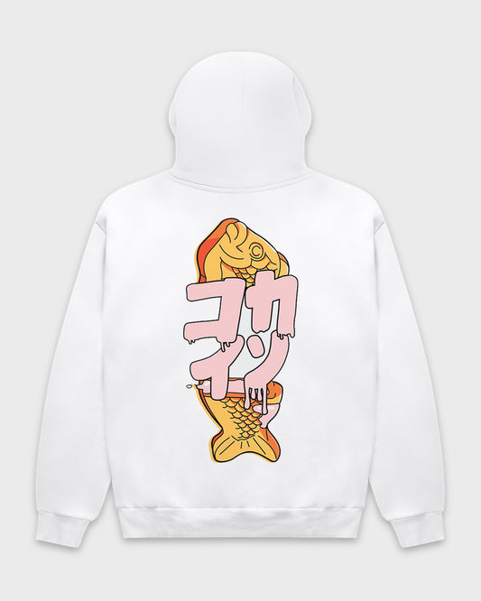 "Taiyaki" Hoodie // White