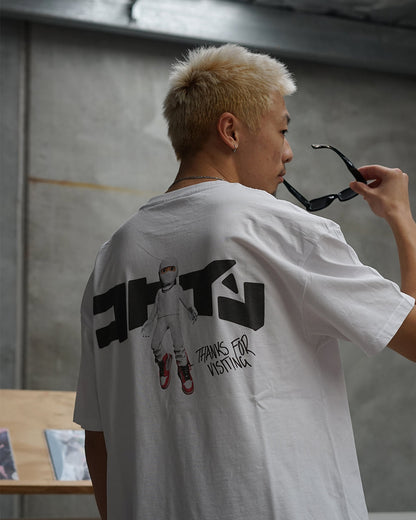 "Spirit" Kill Carter x KOKAINE T Shirt // White